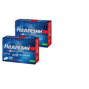 — 40% Налгезин таблетки 275 мг Nº20