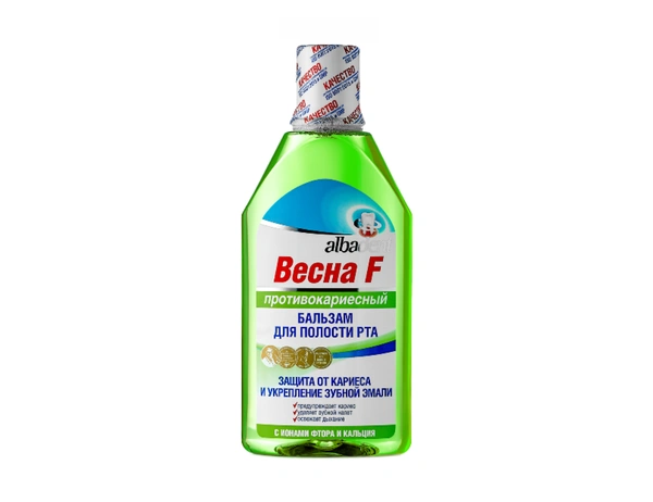 Весна F бальзам против кариеса 400мл (Россия)
