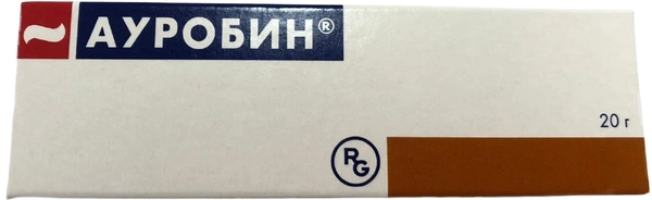 Ауробин мазь 20г (Венгрия)