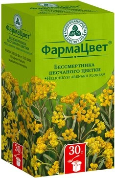 Бессмертника песчаного цветки 30г (Россия)