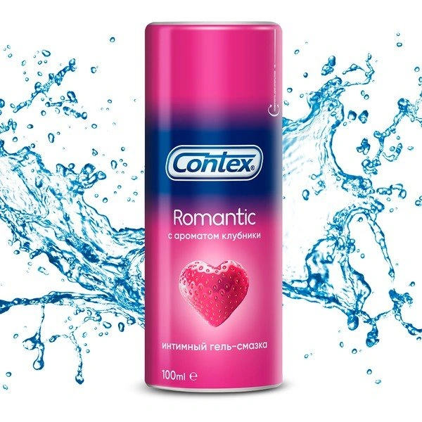 Гель-смазка Контекс 100мл Romantic (ароматизированный) (Франция)