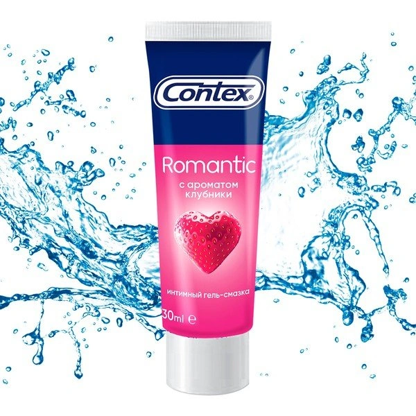 Гель-смазка Контекс 30мл Romantic (ароматизированный) (Франция)