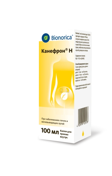Канефрон Н капли 100 мл (Германия)