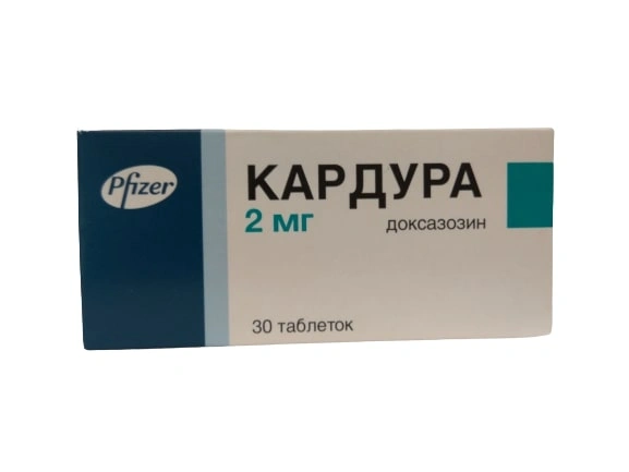 Кардура таблетки 2 мг №30 (Германия)