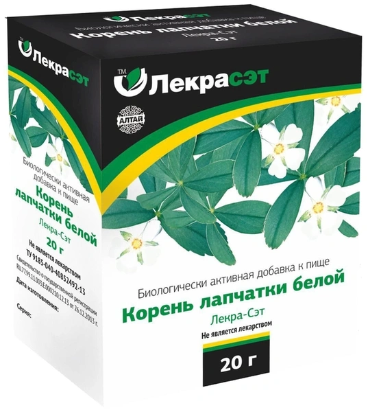 Лапчатка белая 20 г (Россия)