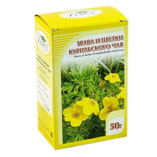 Лапчатка кустарниковая (курильский чай) 50 г (Россия)