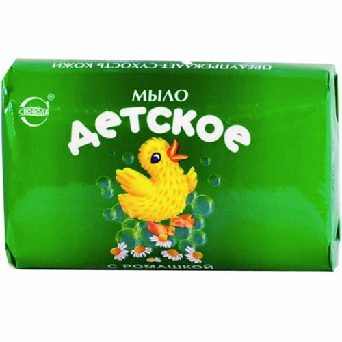 Мыло Детское 100,0 с экстрактом ромашки (Россия)