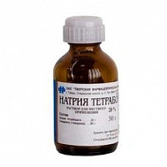 Натрия тетрабората раствор 20% 30 г (Россия)
