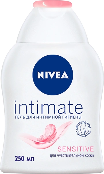 Нивеа Intime гель для интимной гигиены 250 мл Sensitiv (Германия)
