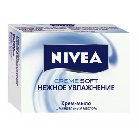 Нивеа крем-мыло Нежное увлажнение Софт 100,0 (Германия)