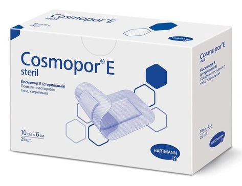 Повязка Cosmopor E самоклеющая стерильная 10х6 см №25 (Германия)