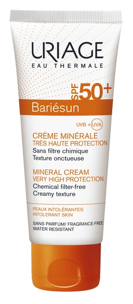 Урьяж Барьесан Минеральный Крем очень высокая защита SPF50+ 100 мл (Франция)
