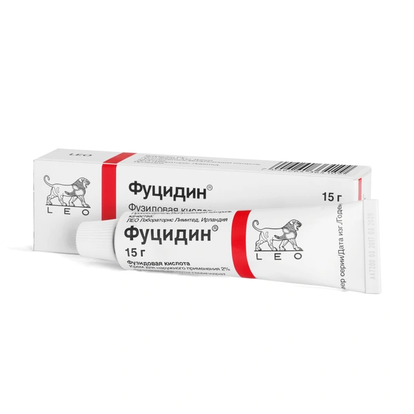Фуцидин крем 2% 15 г (Дания)