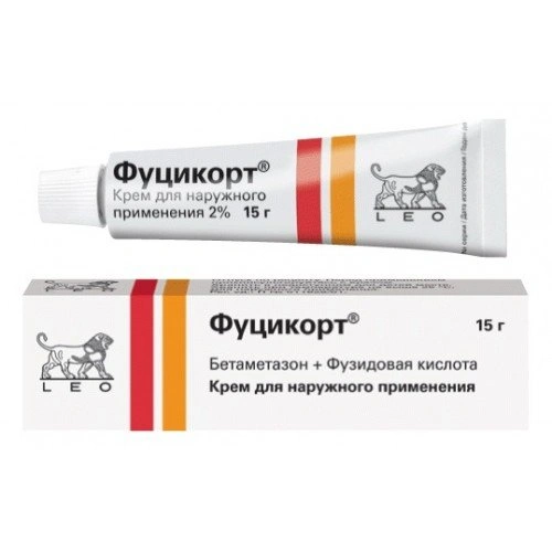 Фуцикорт крем 15 г (Дания)