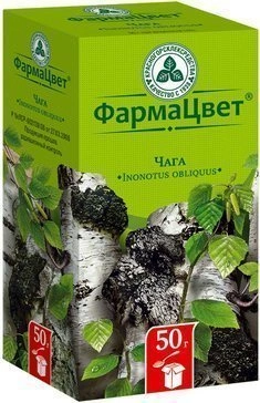Чага растительное сырье 50 г (Россия)