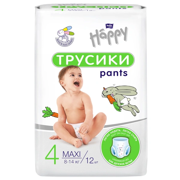 Подгузники для детей Белла Happy maxi 8-18 №12 (Польша)