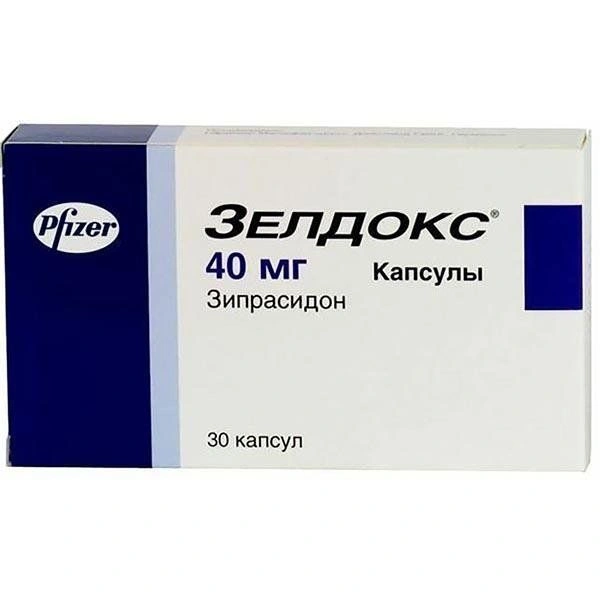 Р Зелдокс капсулы 40 мг №30 (Ирландия)
