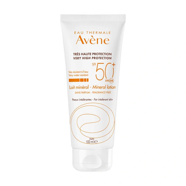 Авен Солнцезащитное молочко SPF50 с минеральным экраном 100мл (Франция)