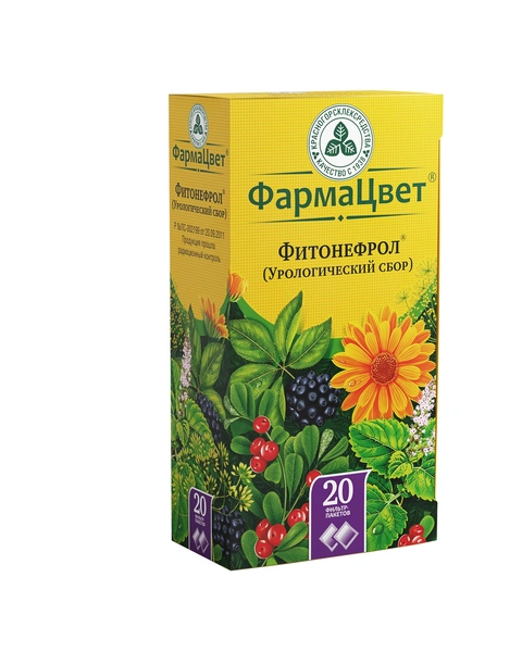 Сбор Фитонефрол (урологический) фильтр-пакет 2 г №20 (Россия)