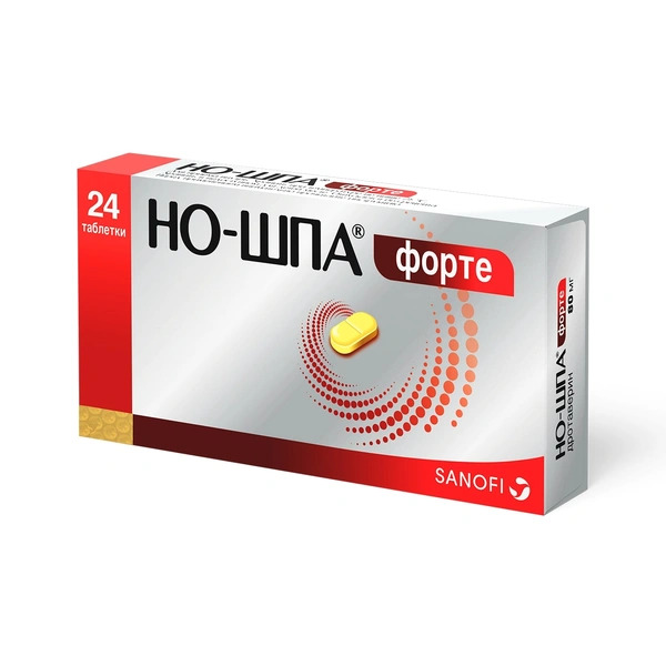 Но-шпа форте таблетки 80 мг №24 (Венгрия)