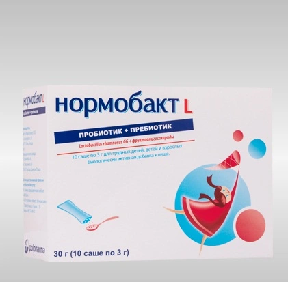 Нормобакт L саше 3 г N10 (Польша)