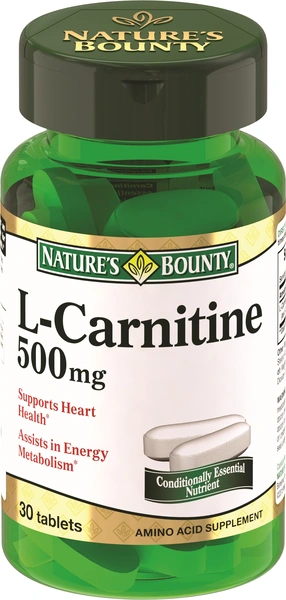 l carnitine купить в спб Нэйчес баунти l-карнитин 500 мг таблетки №30 (США) купить, цена 1953,50 руб  в Санкт-Петербурге, заказать доставку в интернет-аптеке