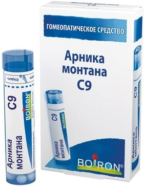 Арника монтана С9 гранулы гомеопатические 4г (Франция)