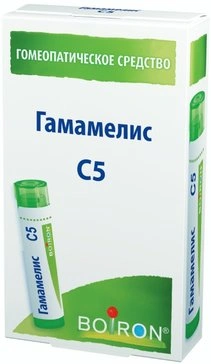 Гамамелис С5 гранулы гомеопатические 4г (Франция)