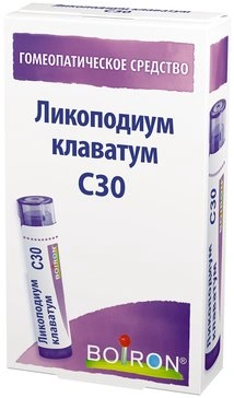 Ликоподиум клаватум С30 гранулы гомеопатические 4 г (Франция)