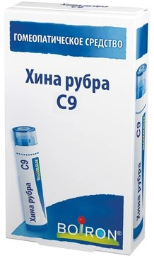 Хина рубра С9 гранулы гомеопатические 4 г (Франция)