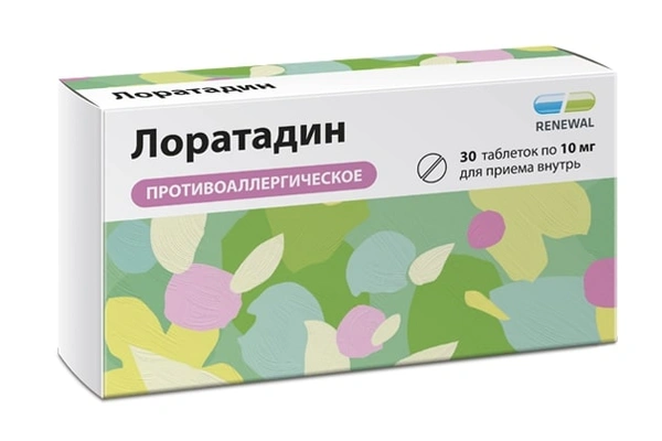 Лоратадин Реневал таблетки 10 мг №30 (Россия)