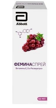 Феминаспрей жидкость 50 мл с дозатором (Италия)
