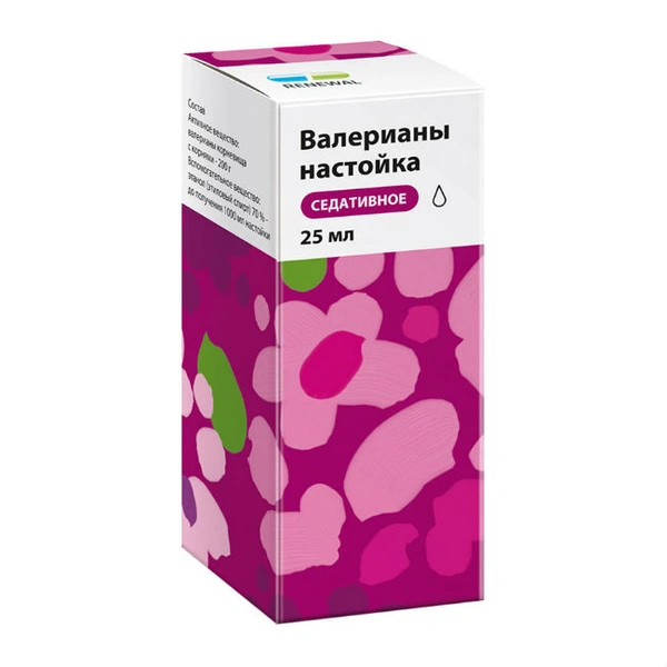 Валерианы настойка Реневал настойка 25 мл (Россия)