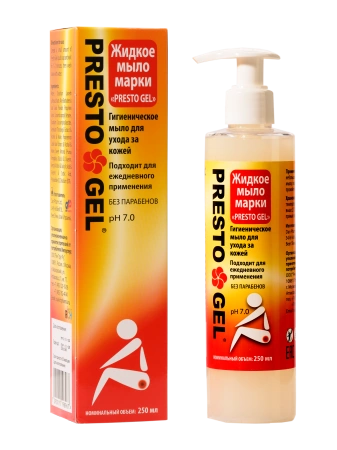 Престогель PRESTO GEL мыло жидкое 250 мл (Израиль)