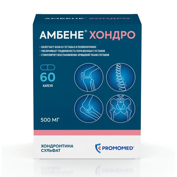 Амбене Хондро капсулы 500 мг №60 (Россия)