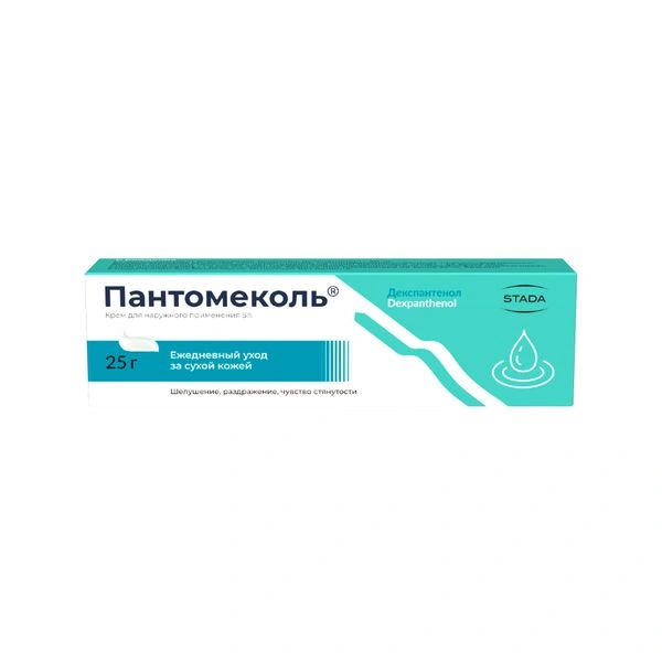 Пантомеколь крем для наружного применения 5% 25г (Россия)