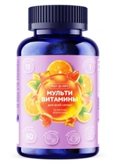Мультифорте Мультивитамины паст жев мармелад апельсин №60