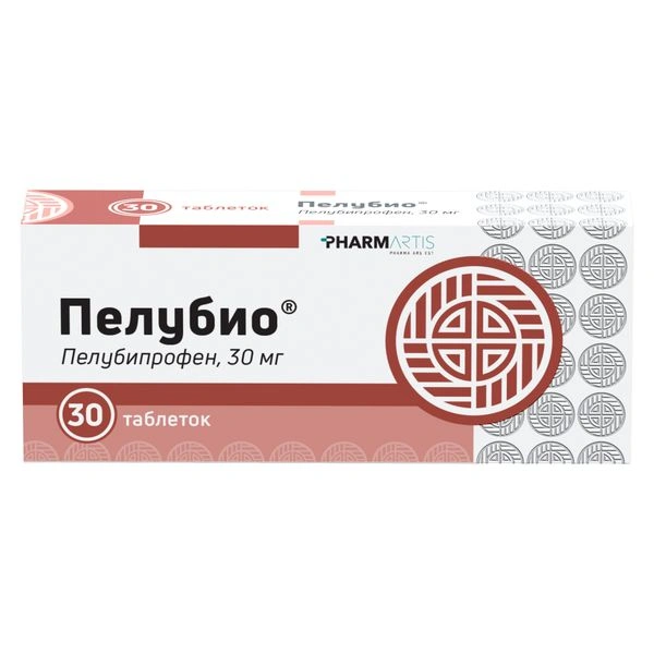 Пелубио таблетки 30 мг №30 (Корея)